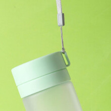 (White, 600ML) Minimalist Leak-proof Anti-deformed Water Bottle for Travel, Practical Drinking Bottle for Gym & Outdoor