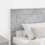 VidaXL vidaXL Headboard Concrete Grey Engineered wood 3