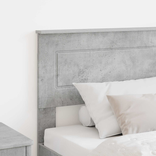VidaXL vidaXL Headboard Concrete Grey Engineered wood 2