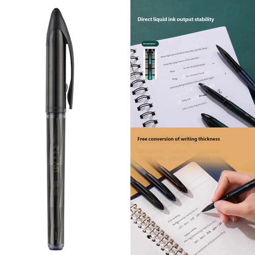 Pack de stylos neutres, pointe de 0.5mm, avec motifs à-Type 1 2