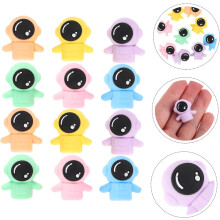 12pcs Astronaut Erasers Cute Outer Space Party Favors for Boys and Girls Classroom Supplies Miniature Eraser Set