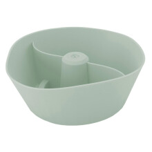(mintgreen) Snack Bowl for Cup Reusable Spill Proof Large Capacity Tumbler Accessories Silicone Snack Tray Ring