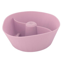 (purple) Snack Bowl for Cup Reusable Spill Proof Large Capacity Tumbler Accessories Silicone Snack Tray Ring