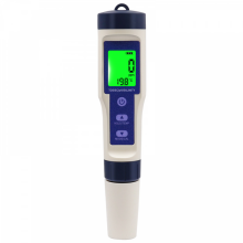 Testeur de sel pour piscine, salinomètre numérique, testeur de salinité 5 en 1 haute précision pour eau salée, IP67 W