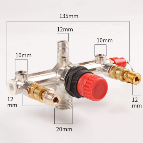 Pressostat de commande pour compresseur d'air avec régulateur de pression 90-120 psi - scntcv 1
