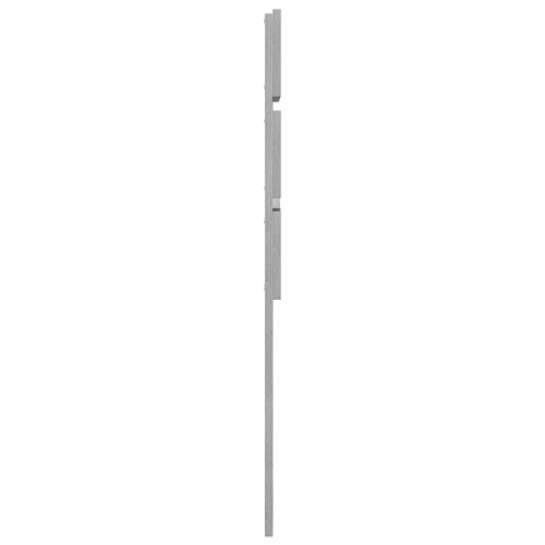 VidaXL vidaXL Headboard Grey Sonoma Engineered Wood 2