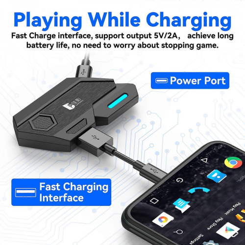 Convertisseur clavier/souris pour manette mobile Bluetooth 5.0 2