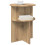 VidaXL vidaXL Side Table Artisan Oak Ø 39.5 x 55 cm Engineered Wood 2