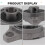 KFL000 Bore Inner 10mm Flange  Mounted Pillow Block Bearings 2