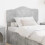 VidaXL vidaXL Headboard Concrete Grey Engineered wood 1