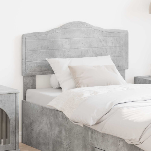 VidaXL vidaXL Headboard Concrete Grey Engineered wood