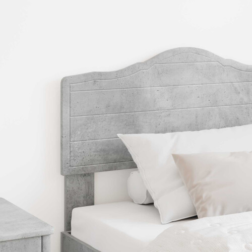 VidaXL vidaXL Headboard Concrete Grey Engineered wood 1