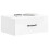 VidaXL vidaXL Wall-Mounted Bedside Cabinet with Drawer 2 pcs High Gloss White 2