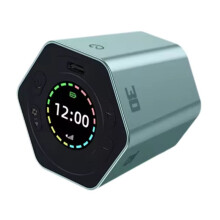Produktivitet Mute Vibrera Digitalt Skrivbord Hexagon Magnetic Flip Fokus Tid för Kontorsmöten Uppgiftsstudie