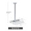 Universal Ceiling Mount with Tray for Projector/Camera Height Adjustable in-Tube Cable Routing Wall/Ceiling Mounting 7