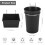 6 Sets Pegboard Bins Pegboard Cups with Hooks, Pegboard Hooks Assortment, Hooks for Pegboard Cup Holder for Organizing 6