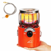 Stufa a gas portatile da 2000 W, fornello da campeggio per esterni, fornello riscaldante per pesca sul ghiaccio, campeggio, e