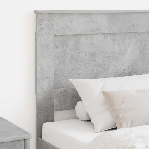 VidaXL vidaXL Headboard with Headboard Concrete Grey 75 cm Engineered Wood 1