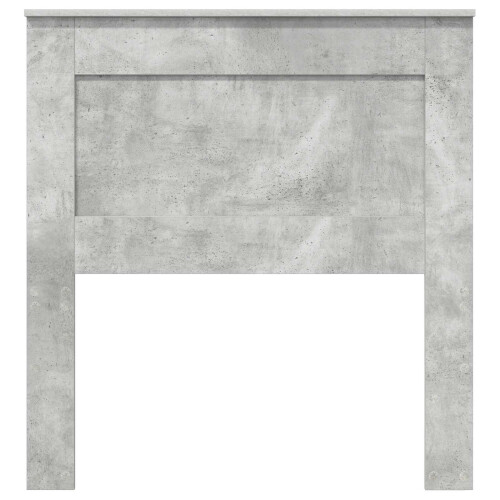 VidaXL vidaXL Headboard with Headboard Concrete Grey 75 cm Engineered Wood 2