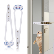 2 pezzi Fermaporta per animali domestici - Blocco porta anti-cane con design | Tiene i cani lontani dalla lettiera e