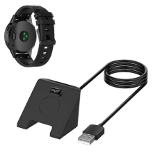 Compatibile con Garmin Venu 3/Venu 3S/Instinct 2X/Vivoactiv 5 Caricabatterie USB per orologio con funzione dati