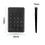 New 2.4G Wireless Digital Keyboard USB 18Keys  Numeric Keypad Numpad Accounting Teller for Laptop Notebook Tablets B 6