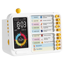 Timer visivo per bambini e adulti, timer per ADHD con lavagna di pianificazione