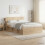 VidaXL vidaXL Headboard Cabinet with Storage Sonoma Engineered Wood 1