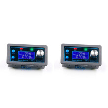 2X Buck Boost Converter CC CV 0,5-30V 4A 5V 6V 12V 24V Strömmodul Justerbar Reglerad Laboratorieströmförsörjning