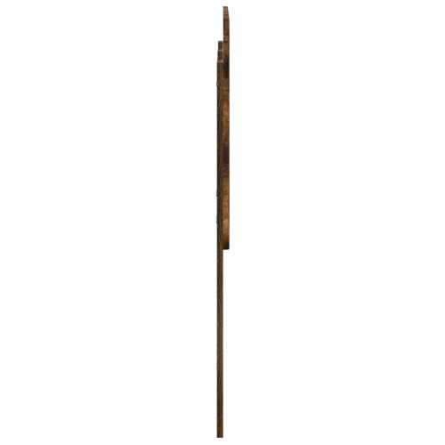 VidaXL vidaXL Headboard Smoked Oak Engineered wood 2