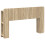 VidaXL vidaXL Headboard Cabinet with Storage Sonoma Engineered Wood 2