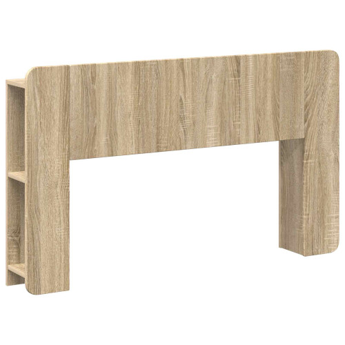 VidaXL vidaXL Headboard Cabinet with Storage Sonoma Engineered Wood 1