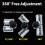 Multiple Angled Adjustable Gear Joint For Fishing Chair Backrest 9