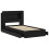 VidaXL vidaXL Bed Frame with Storage Black 90 x 190 cm Engineered Wood 3