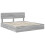 VidaXL vidaXL Storage Bed Grey Sonoma 180 x 200 cm Engineered Wood 4