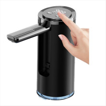 Slimme waterpomp met led-display, instelfunctie met 3 knoppen, oplaadbaar via USB, opvouwbaar, voor thuis en op reis.