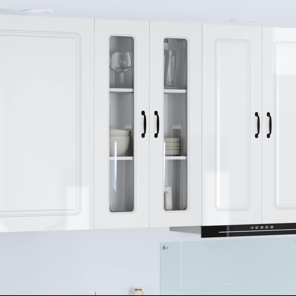 Vidaxl Dishwasher Panel Kalmar High Gloss White 60 X 31 X 100 Cm 8721359456998