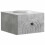 VidaXL vidaXL Wall-Mounted Bedside Cabinet with Drawer 2 pcs Concrete Grey 2