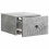 VidaXL vidaXL Wall-Mounted Bedside Cabinet with Drawer 2 pcs Concrete Grey 3