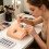 Silicone Extension Practice Head Engineered-curled eyelashes 3