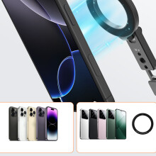 Flexible Magnetic Phone Stand Works With Traditional Support