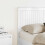 VidaXL vidaXL Headboard with Headboard Gloss White 135 cm Engineered wood 3