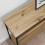 VidaXL vidaXL Console Table Artisan oak 100 x 29 x 75 cm Engineered wood 5