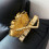 Practical Acrylic Chain Bag Shoulder Bag Evening-Champagne 5