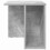 VidaXL vidaXL End Table Concrete Grey 37 x 32 x 40 cm Engineered Wood 4