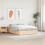 VidaXL vidaXL Ottoman Bed Frame Natural 150 x 200 cm Solid Pine Wood 4