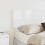 VidaXL vidaXL Headboard Gloss White Engineered wood 3