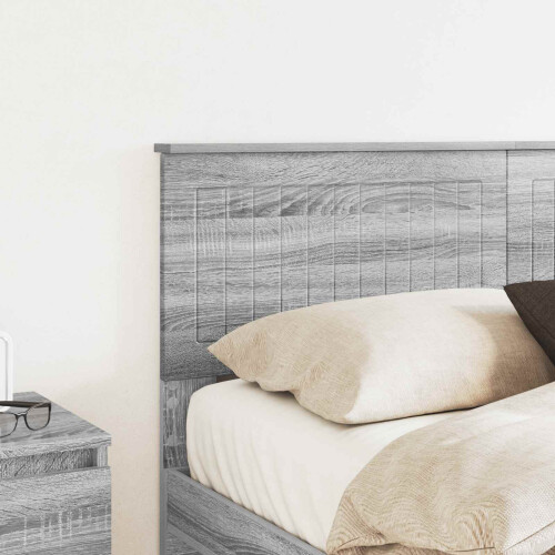 VidaXL vidaXL Headboard Grey Sonoma Engineered wood 2