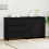 VidaXL vidaXL Sideboard 2 pcs Black 70 x 41 x 75 cm Engineered Wood 1