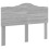 VidaXL vidaXL Headboard Grey Sonoma Engineered wood 4